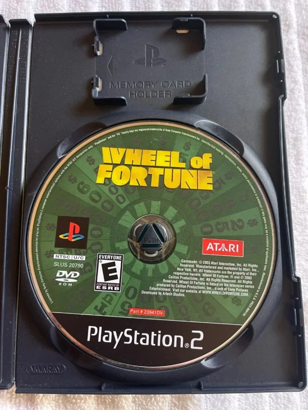 Wheel of Fortune (Sony PlayStation 2) - with manual!